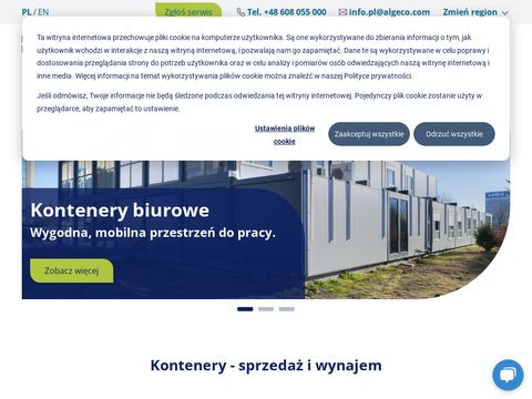 Algeco.pl - kontenery