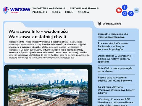 Warsawcity.info - aktywna Warszawa