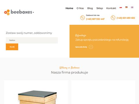 Beeboxes sklep pszczelarski