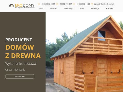 Domyzdrewna-ekodomy.pl letniskowe