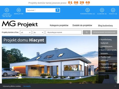 MGProjekt projekty domów