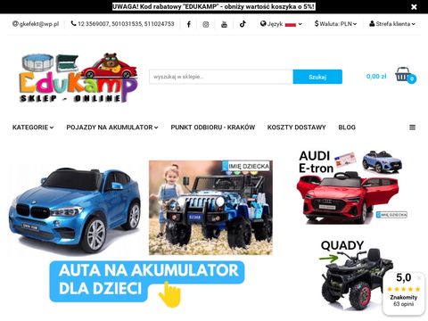 Edukamp.pl - sklep z autkami dla dzieci