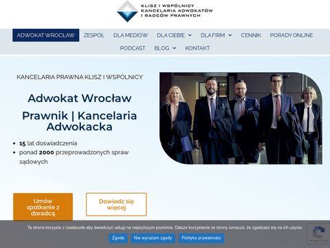 Adwokat Wrocław Iwo Klisz