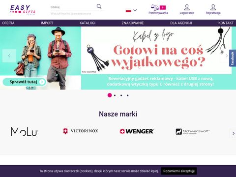Tanie gadżety reklamowe z logo - easygifts.com.pl