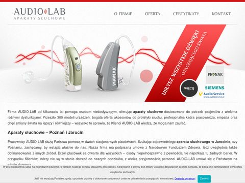 AudioLab aparaty słuchowe Poznań