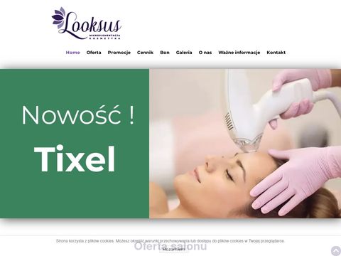 Looksus - laserowe usuwanie owłosienia, depilacja