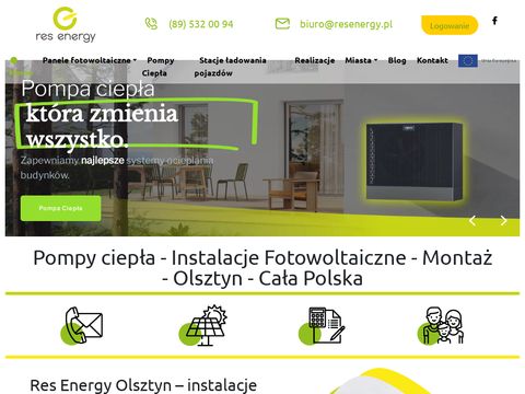 Resenergy.pl pompy ciepła