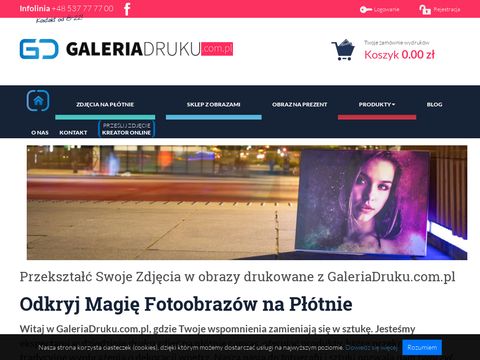 Galeriadruku.com.pl - twoje zdjęcia na płótnie