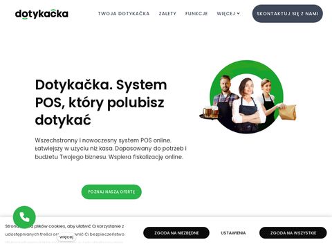 Dotykacka niezawodne kasy