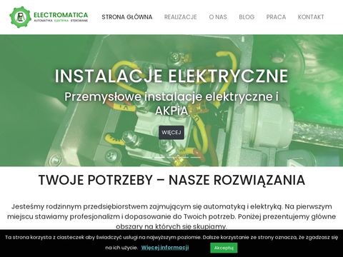 Electromatica automatyka, elektryka, sterowanie