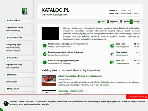 Katalog.pl - stron internetowych