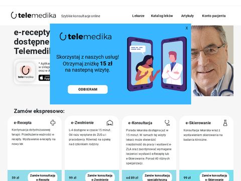 Telemedika.net - Twój lekarz online e-recepty