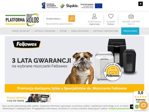 Platforma.solokolos.pl artykuły biurowe