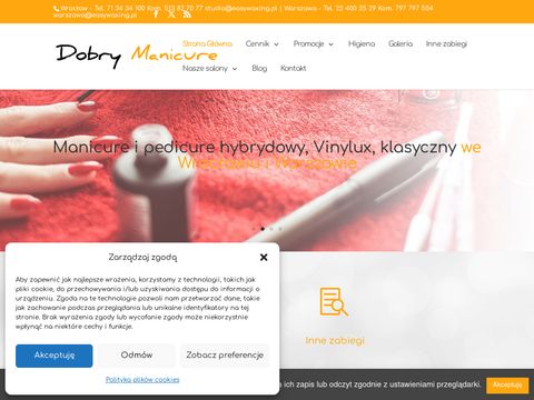 Dobrymanicure.pl - paznokcie hybrydowe Wrocław