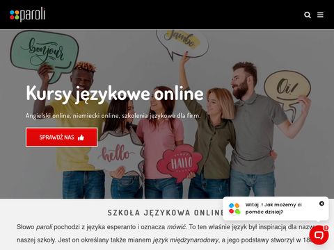 Paroli.pl - szkoła językowa online