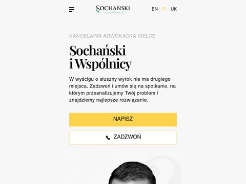 Sochanski.com - obsługa prawna firm Kielce