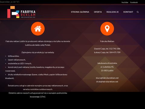 Fabrykareklam.net - reklama zewnętrzna