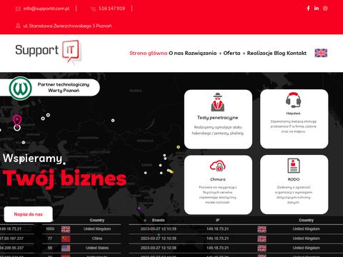 Supportit.com.pl - outsourcing IT Poznań