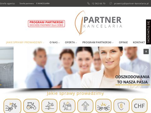 Partner-kancelaria.pl - praca w odszkodowaniach