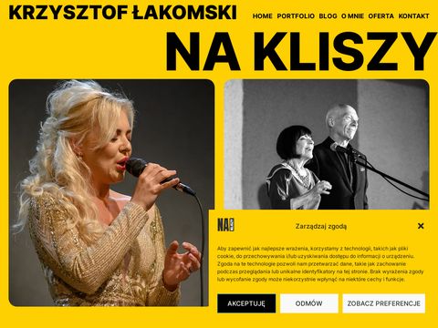 Krzysztoflakomski.pl Na Kliszy fotografia firmowa