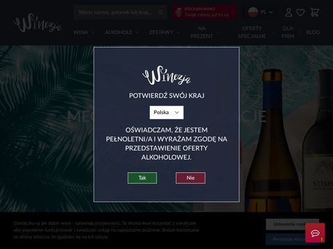 Winezja.pl - wybierz najlepsze szampany