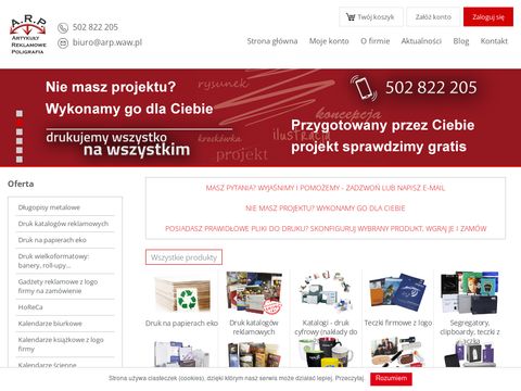 Artykuły i gadżety reklamowe