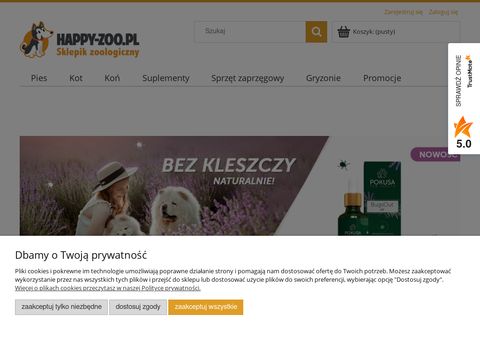 Happy-zoo.pl - sklep zoologiczny internetowy