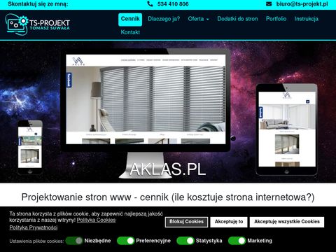 Ts-Projekt projektowanie stron www