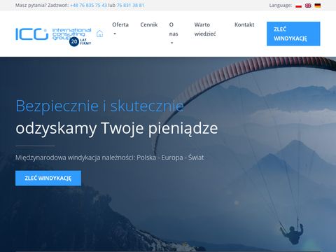 Icg-group.com windykacja