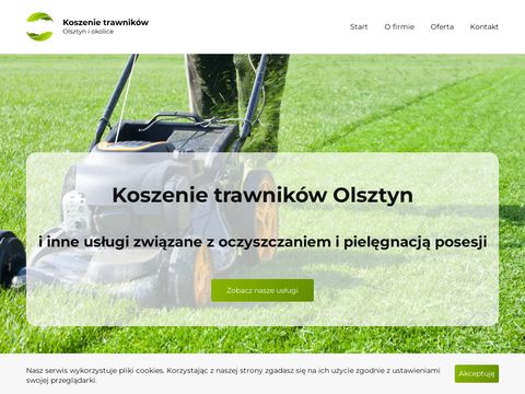 Koszenie trawników Olsztyn