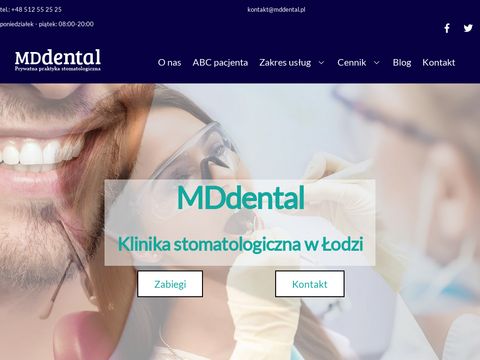 Mddental stomatologia estetyczna Łódź