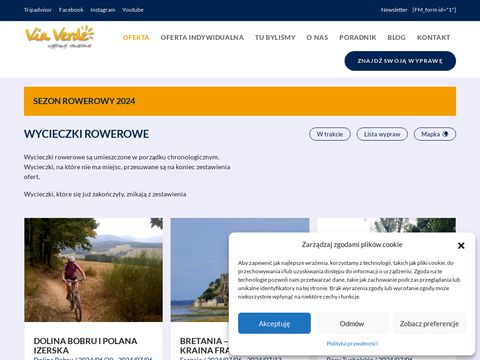 Viaverde.com.pl - zorganizowane wycieczki rowerowe