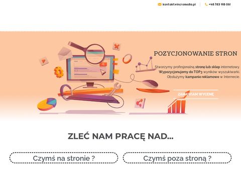 IncroMedia.pl pozycjonowanie Wrocław kontakt