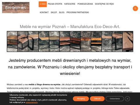 Eco-deco-art.pl - meble na wymiar