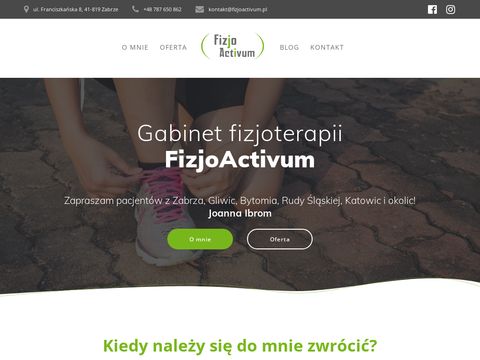 FizjoActivum gabinet fizjoterapii