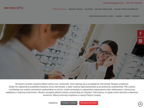 Mainoptic.pl optyk Gdańsk - badania wzroku
