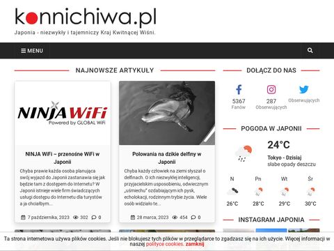 Konnichiwa.pl - Japonia - kraj kwitnącej wiśni