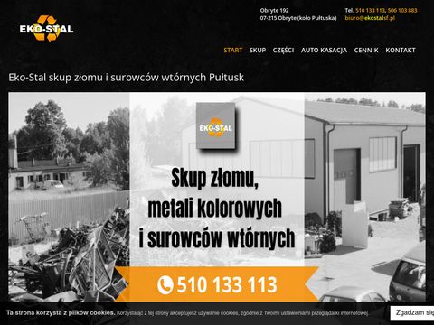 Eko-Stal - skup złomu i metali kolorowych