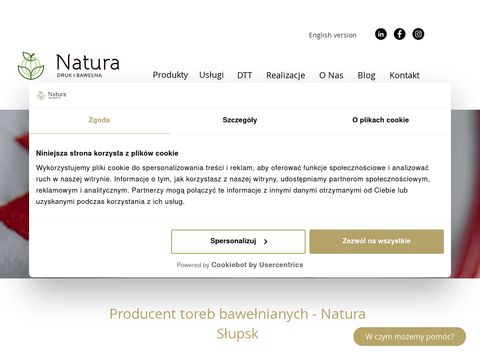 Torby ekologiczne producent - nextpark.pl