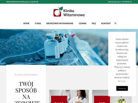 Klinikawitaminowa.pl kroplówki witaminowe