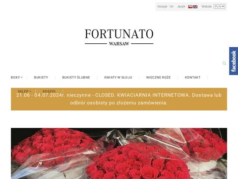Fortunato kwiaciarnia Warszawa