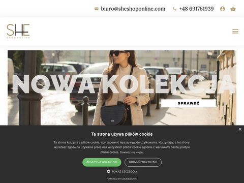 SheShopOnline - torebki skórzane damskie