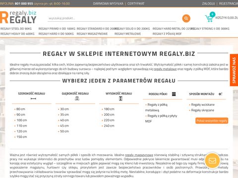 Regały metalowe - regaly.biz