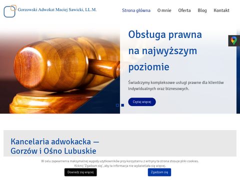 Adwokatsawicki.pl adwokaci Gorzów