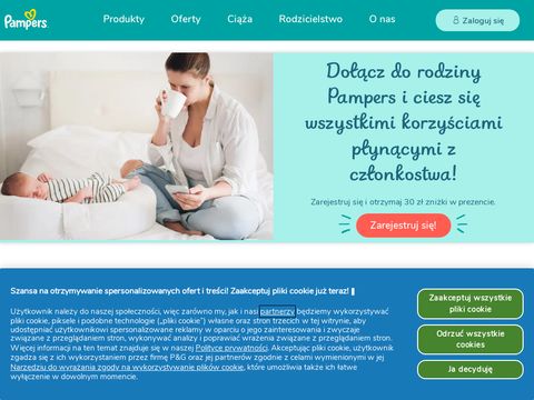 Pampers.pl - noworodek