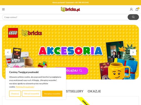 Elementy klocków LEGO na sztuki - lsbricks.pl