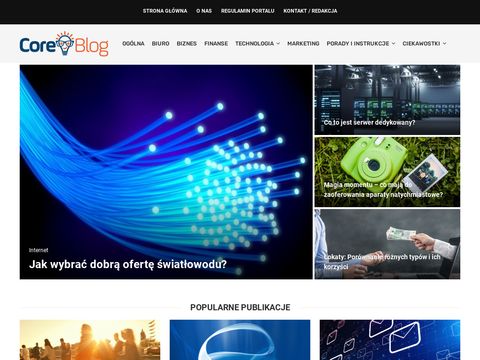 Coreblog.pl - Portal nowych technologii