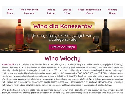 Wina Włochy - Wszystko o włoskich winach