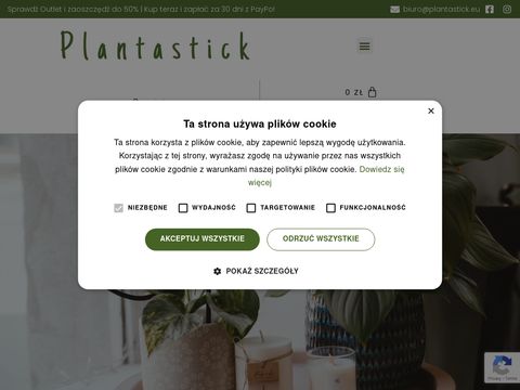 Plantastick - podpórki do roślin z tworzywa PLA
