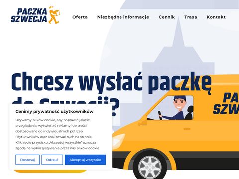 Paczkaszwecja.pl - tania paczka Polska Szwecja